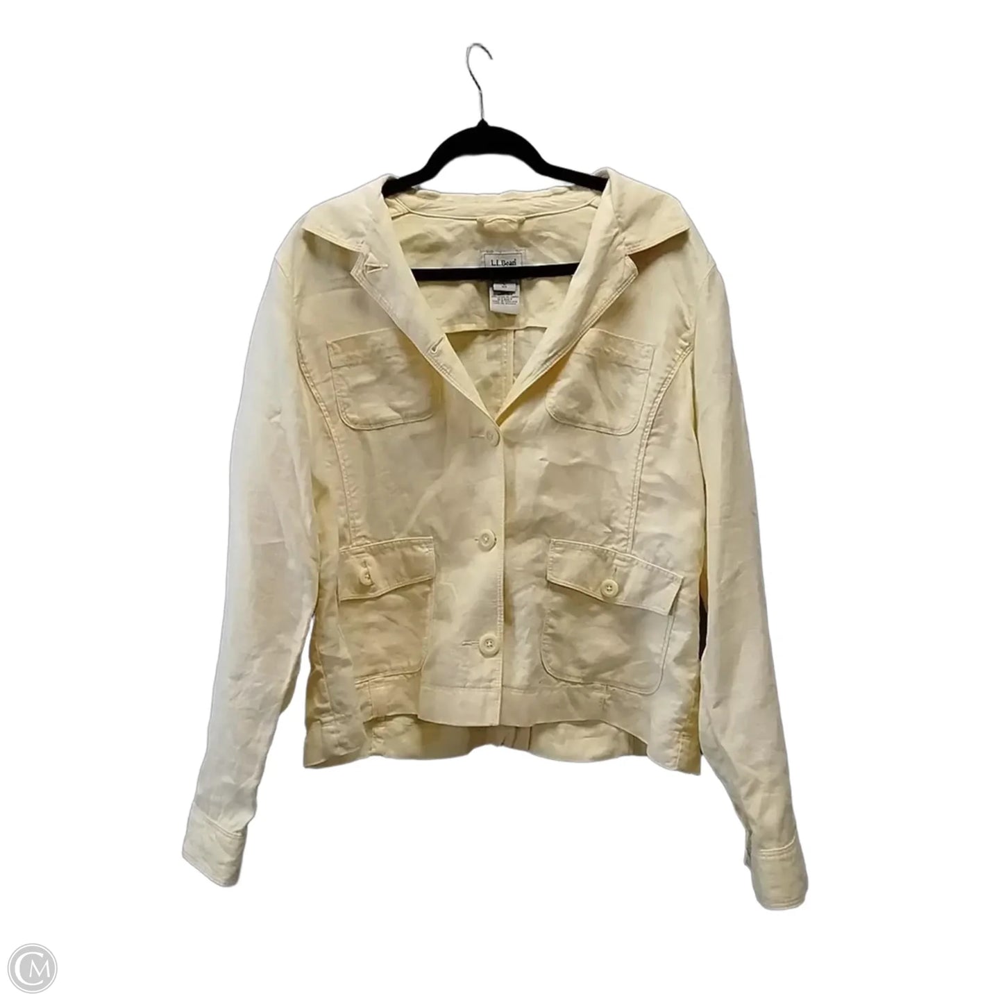 Jacket Other By L.l. Bean In Yellow, Size: L