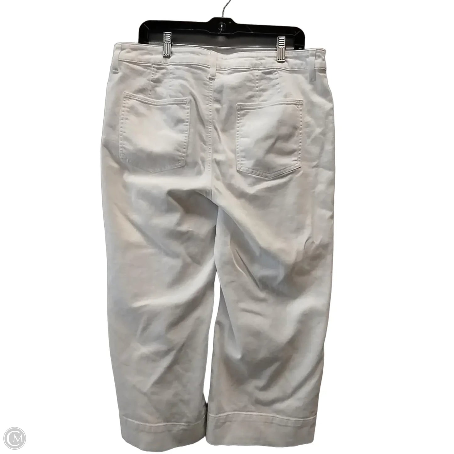 Pants Cropped By Chicos In White, Size: 14