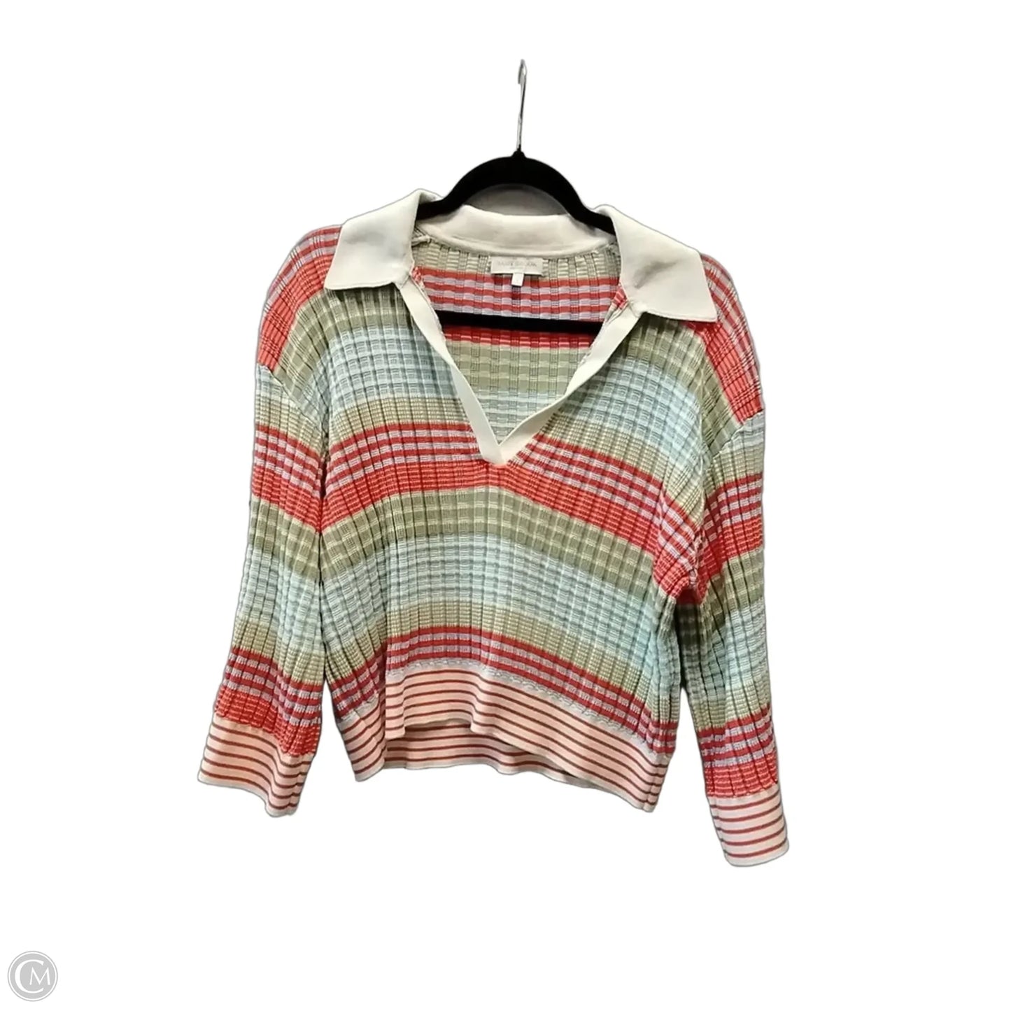Sweater By Ramy Brook In Striped Pattern, Size: L