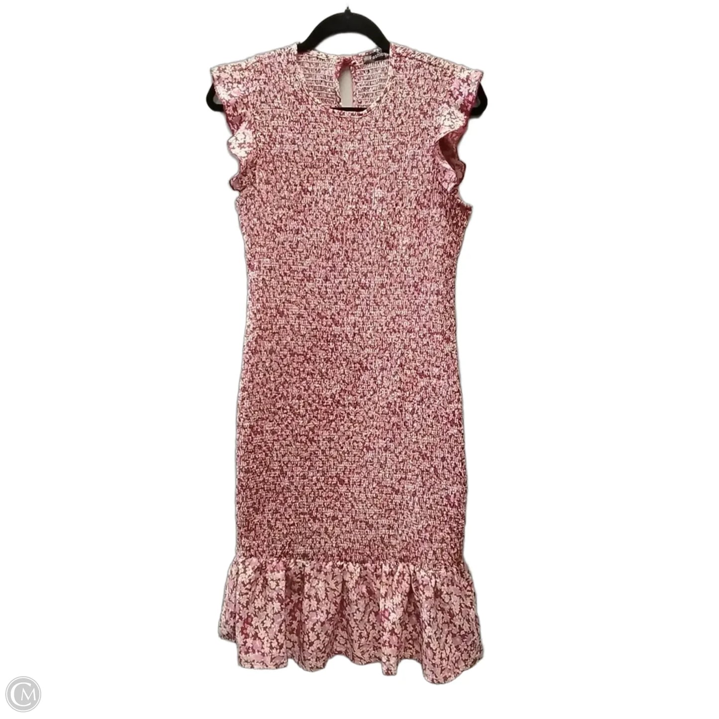 Dress Casual Midi By Clothes Mentor In Red, Size: Xl