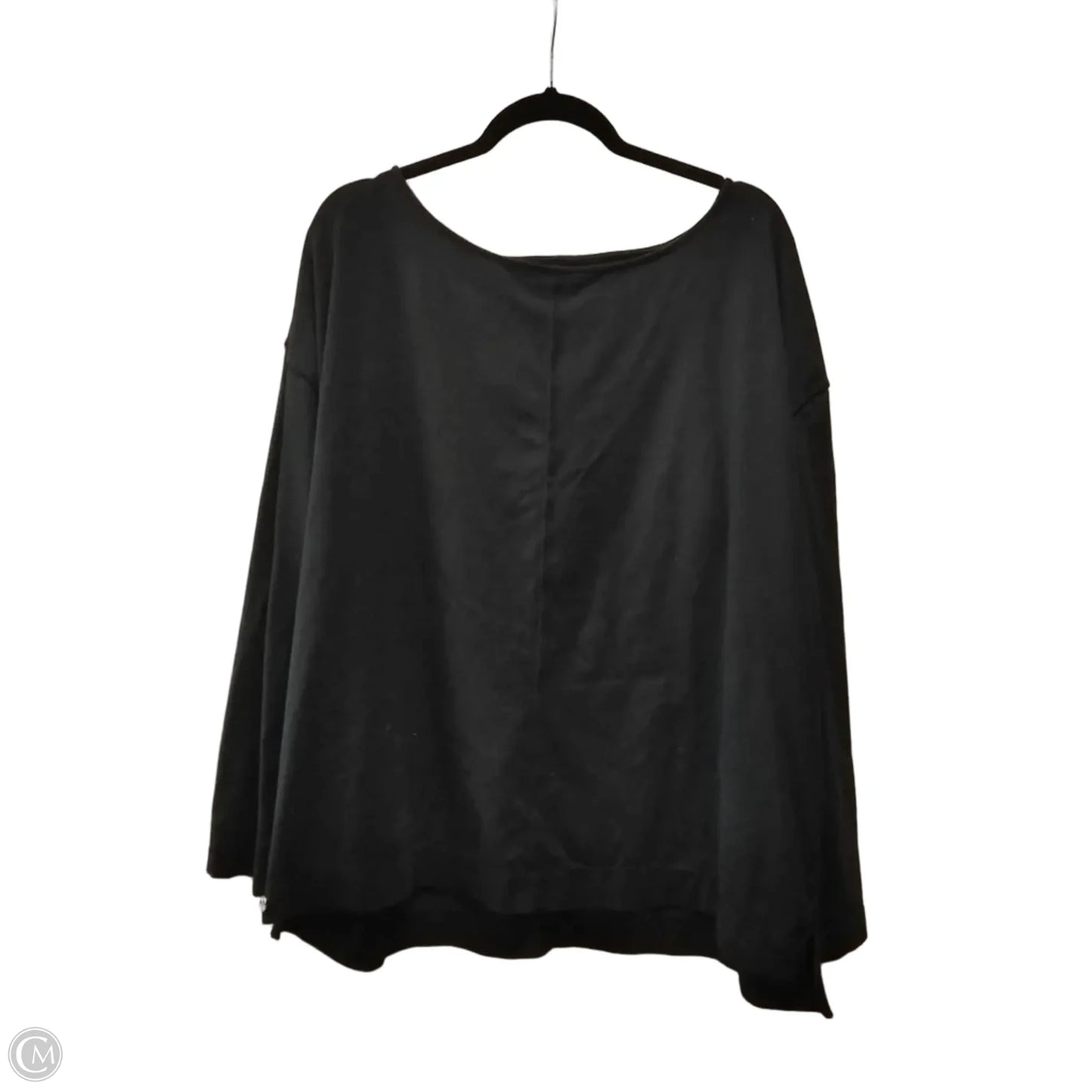 Top Long Sleeve Designer By Lilly Pulitzer In Black, Size: Xxl