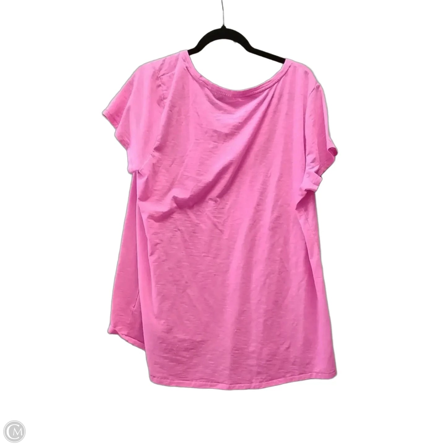 Top Short Sleeve Designer By Lilly Pulitzer In Pink, Size: Xxl