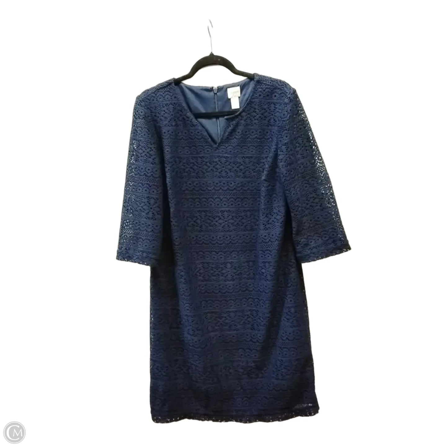 Dress Casual Short By Chicos In Blue, Size: M