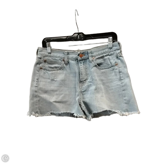 Shorts By Madewell In Blue Denim, Size: 2