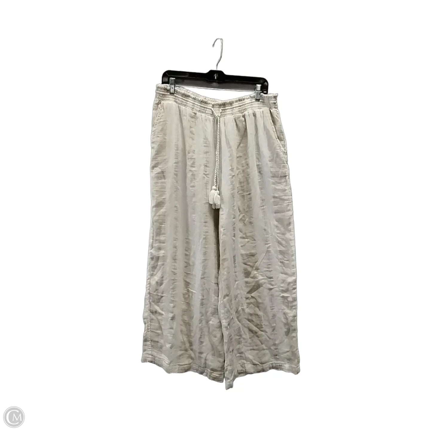 Lounge Set Pants By Japna In Striped Pattern, Size: L