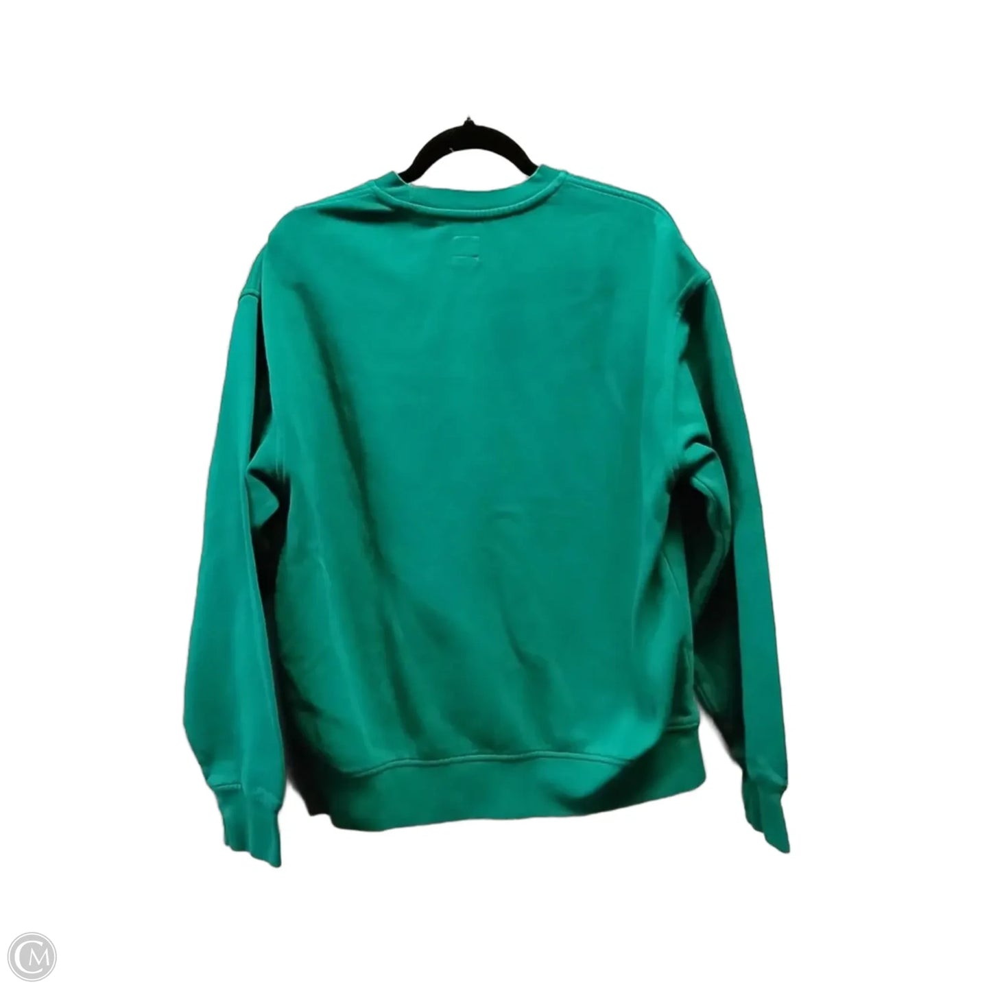 Athletic Sweatshirt Crewneck By Levis In Green, Size: M