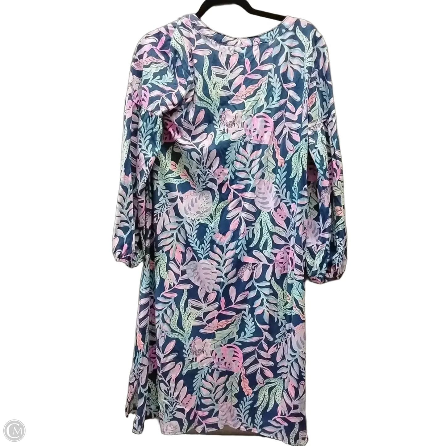 Dress Designer By Lilly Pulitzer In Blue, Size: L