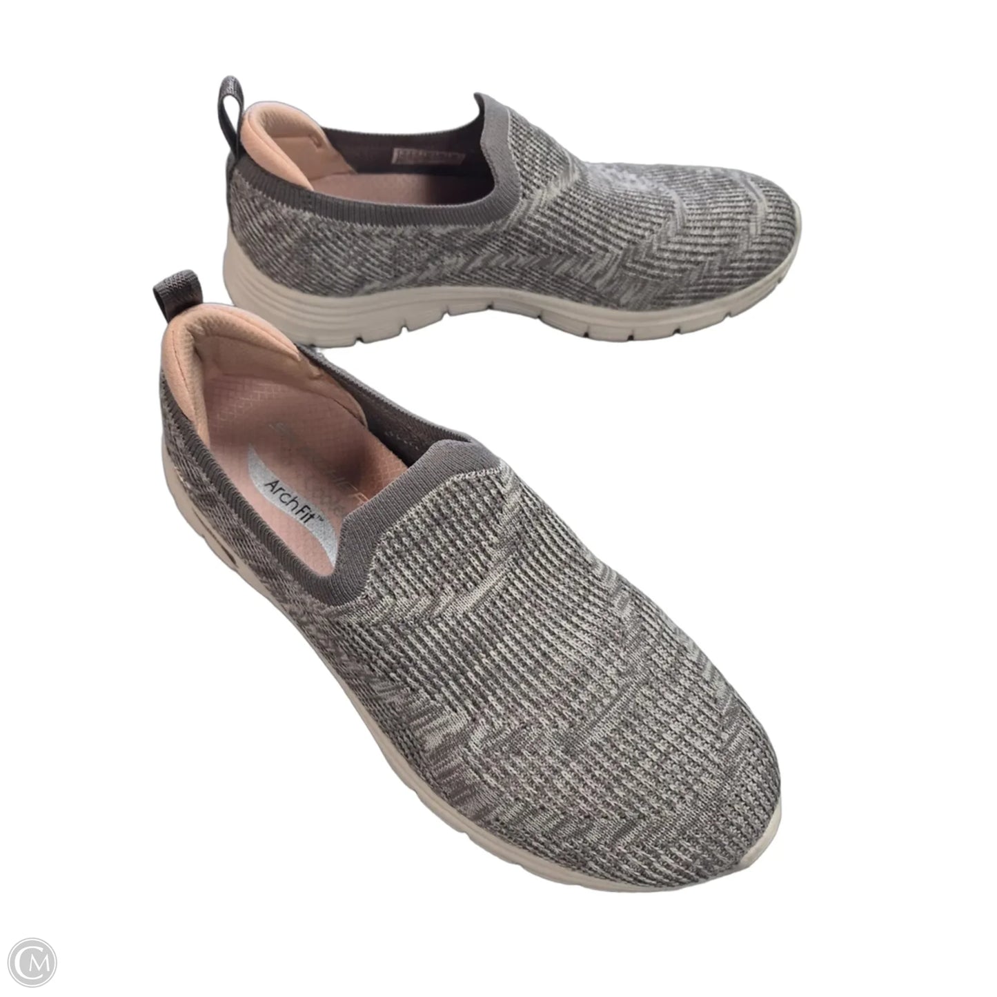 Shoes Sneakers By Skechers In Grey, Size: 7
