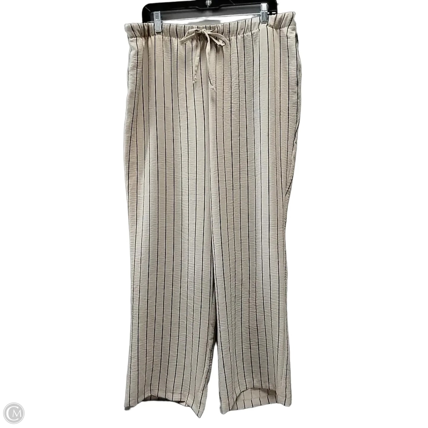 Pants Wide Leg By Rachel Zoe In Striped Pattern, Size: 1x