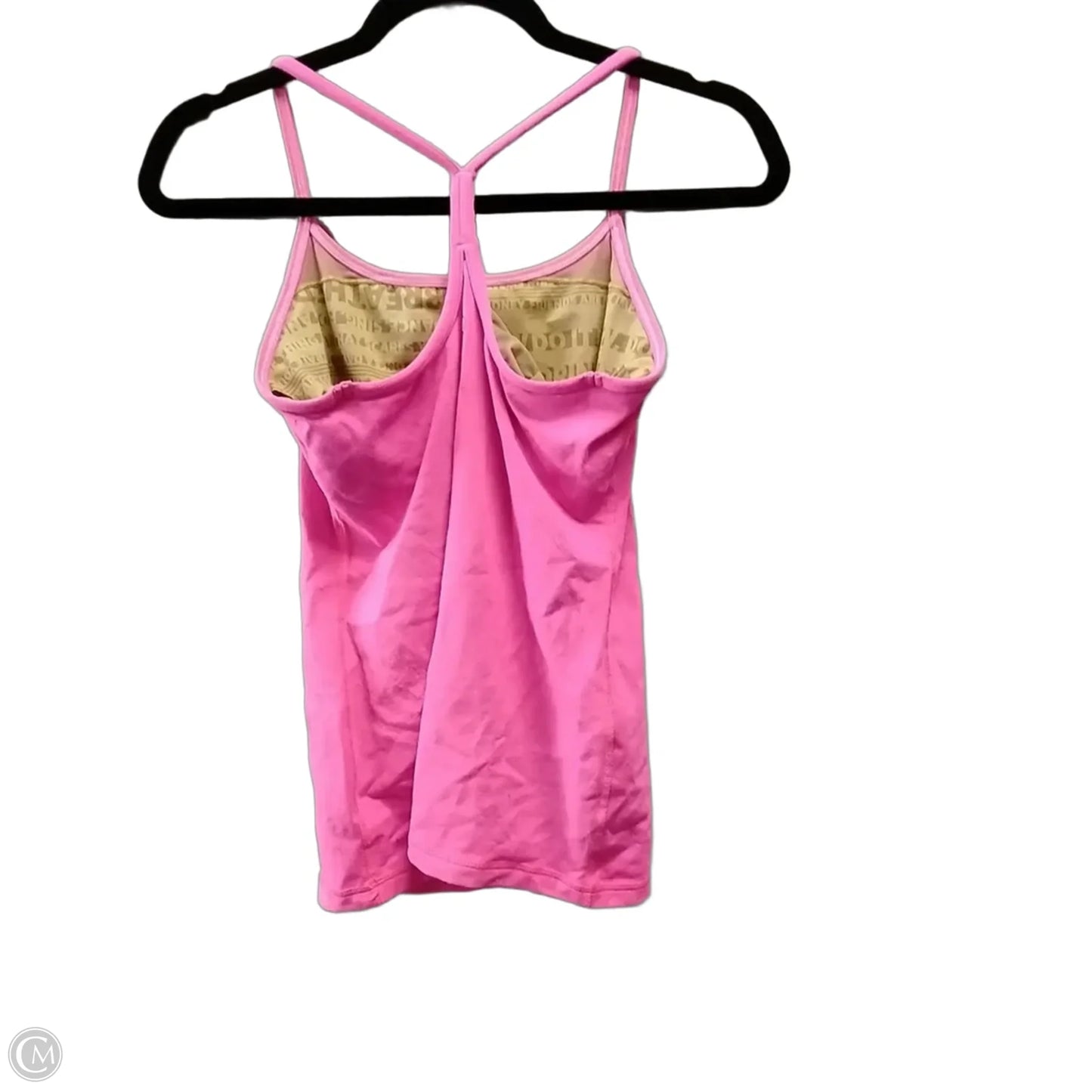 Athletic Tank Top By Lululemon In Pink, Size: M