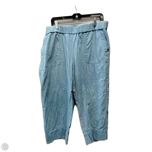 Pants Lounge By Talbots In Blue Denim, Size: 1x