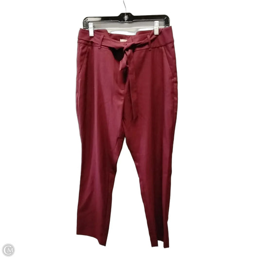 Pants Dress By Loft In Red, Size: 12