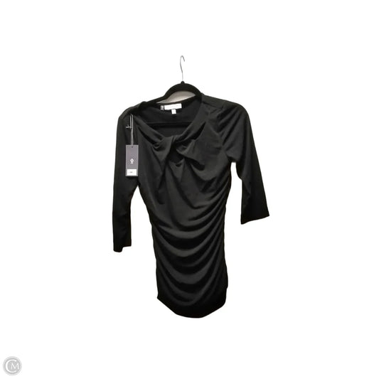 Top 3/4 Sleeve By Jennifer Lopez In Black, Size: M