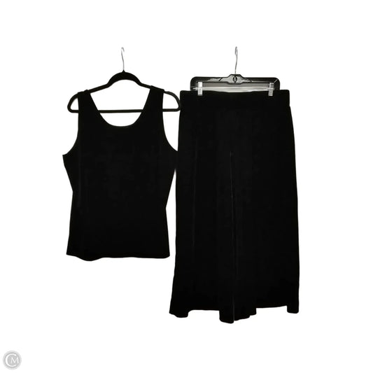 Lounge Set Pants By Chicos In Black, Size: Xl