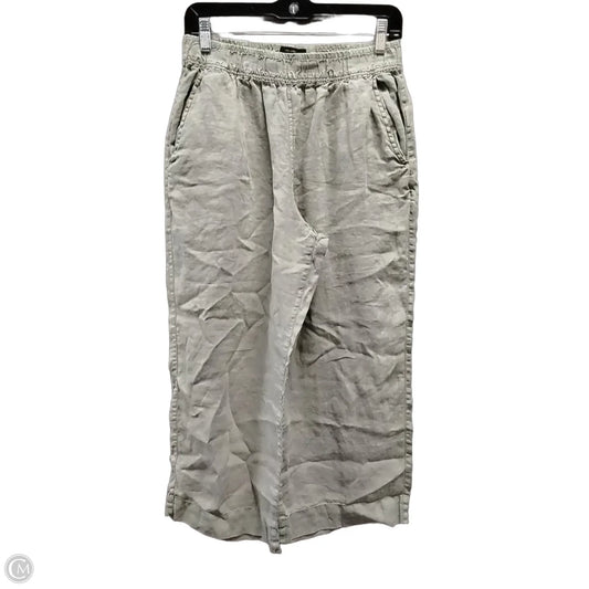 Pants Linen By Tahari In Green, Size: M