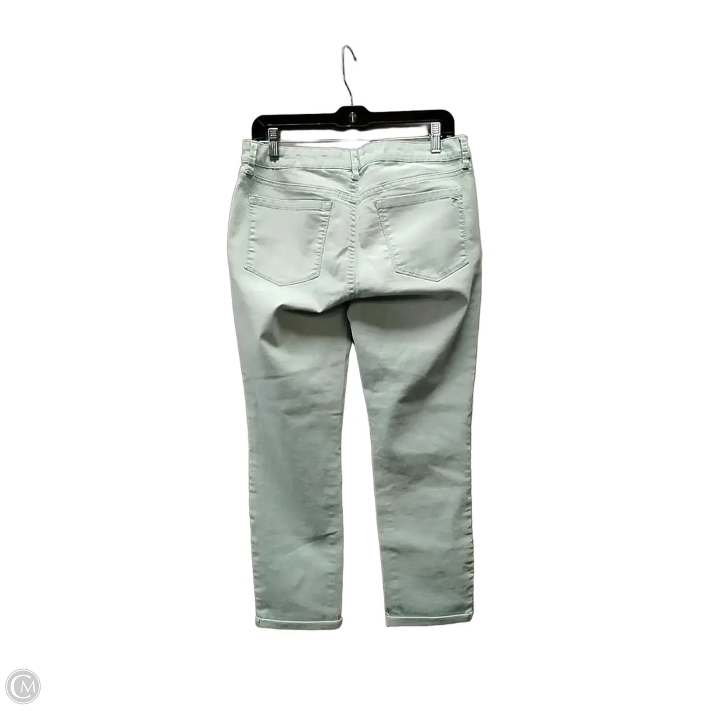 Jeans Cropped By Jessica Simpson In Green, Size: 12