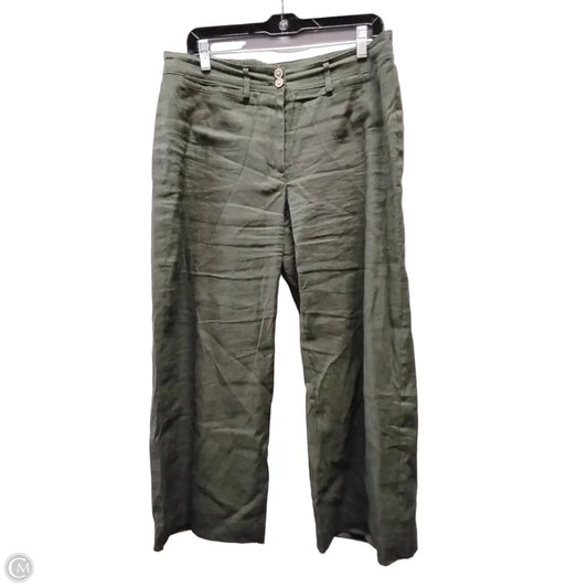 Pants Wide Leg By J. Jill In Green, Size: M