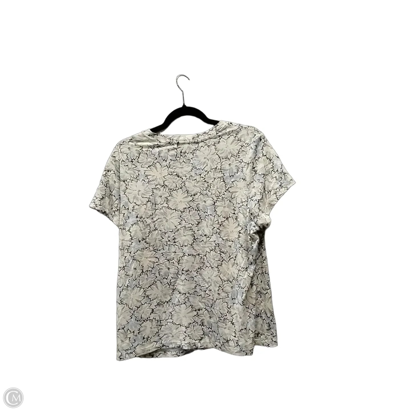 Top Short Sleeve By Sanctuary In Floral Print, Size: L