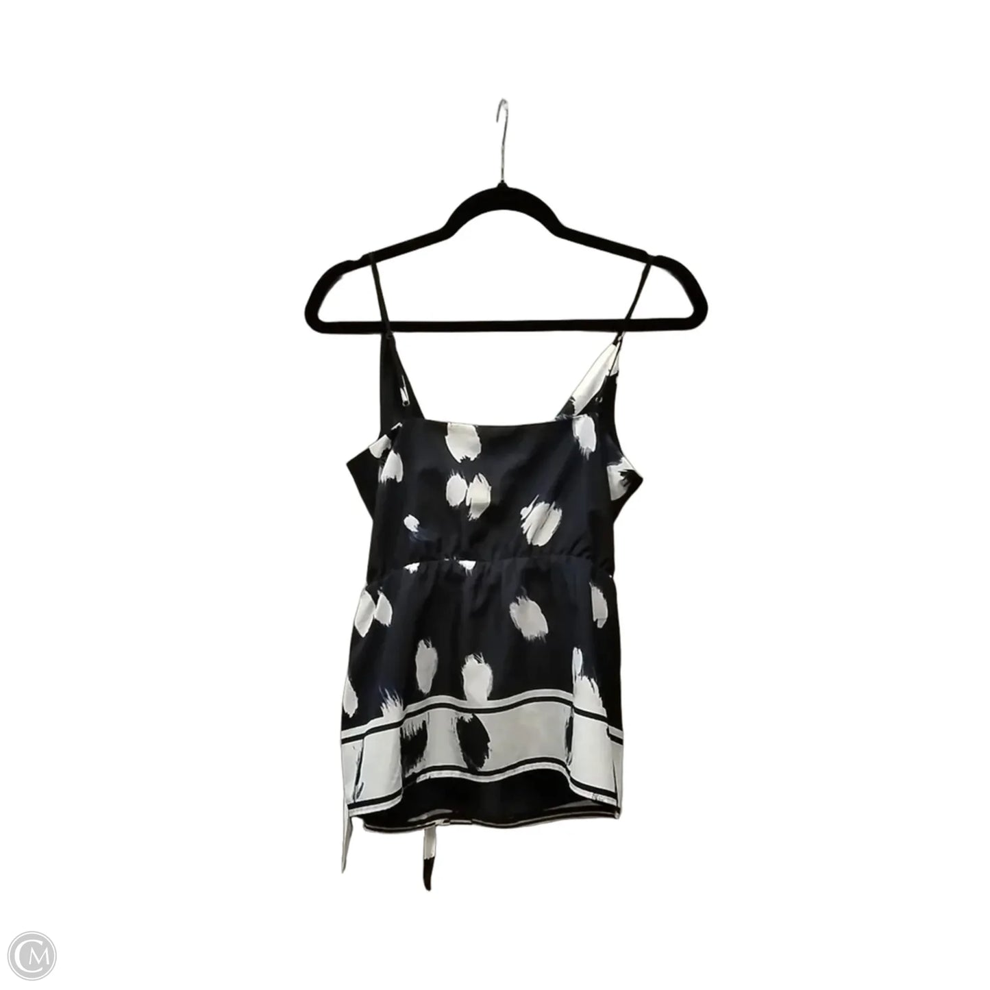 Blouse Sleeveless By Banana Republic In Blue, Size: Xs