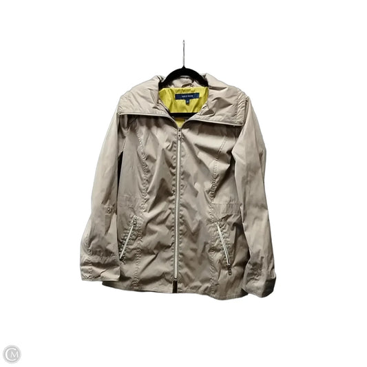 Coat Raincoat By Cole-haan In Brown, Size: M