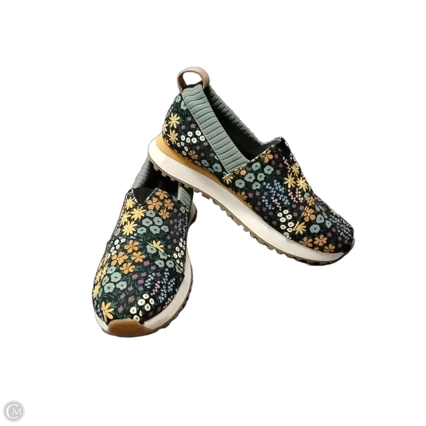 Shoes Sneakers By Toms In Floral Print, Size: 7.5