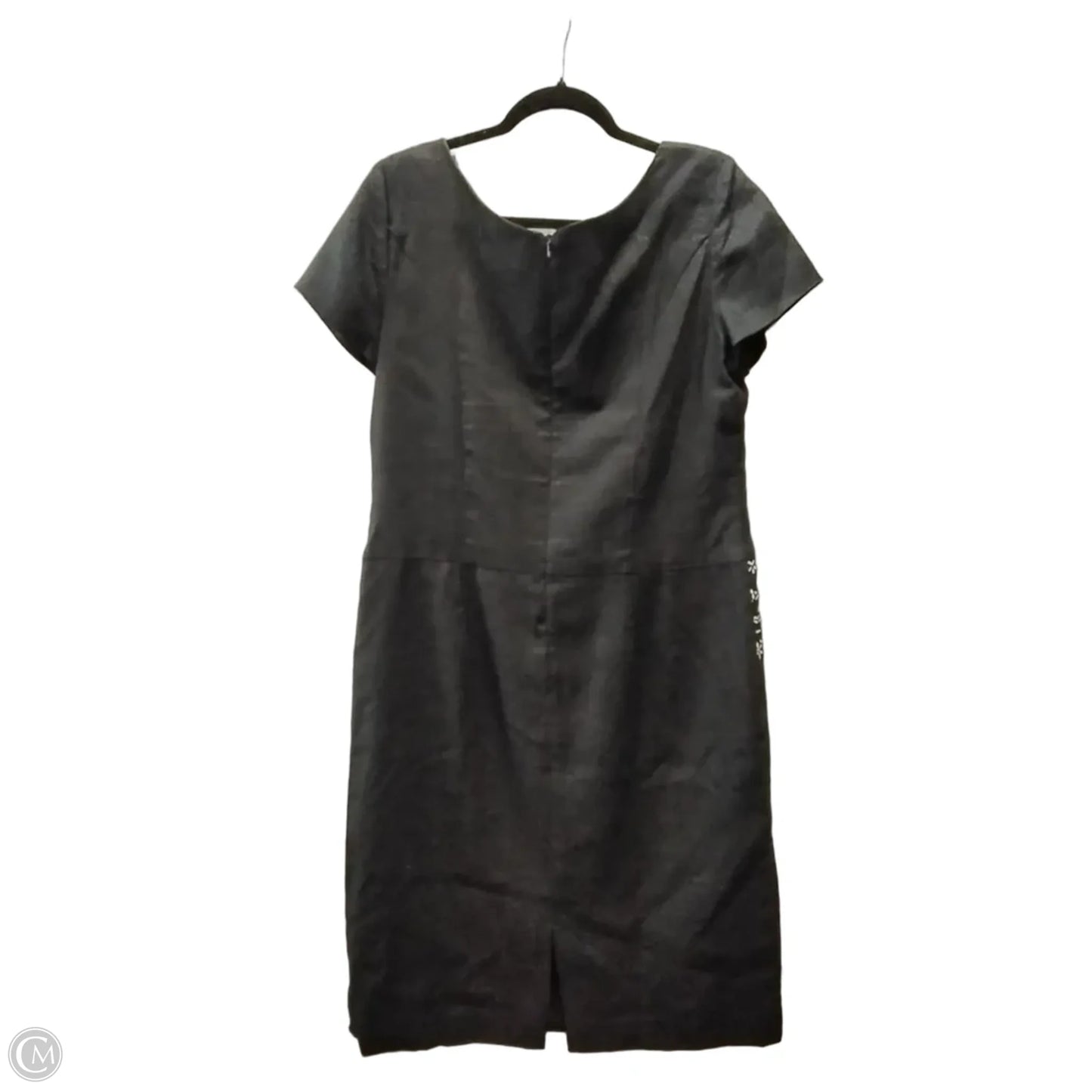 Dress Casual Midi By Jessica Howard In Black, Size: 14
