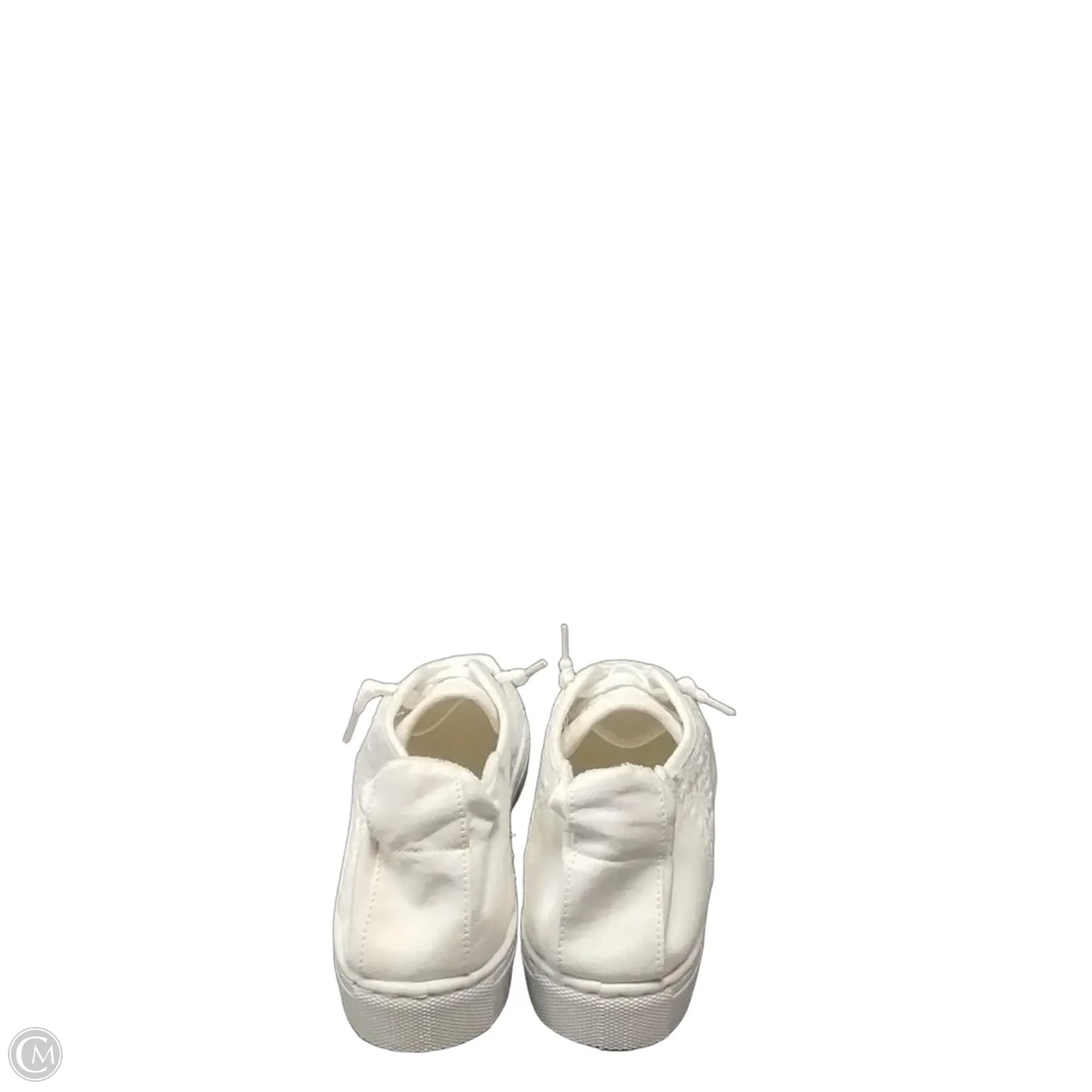 Shoes Sneakers By Cato In White, Size: 9