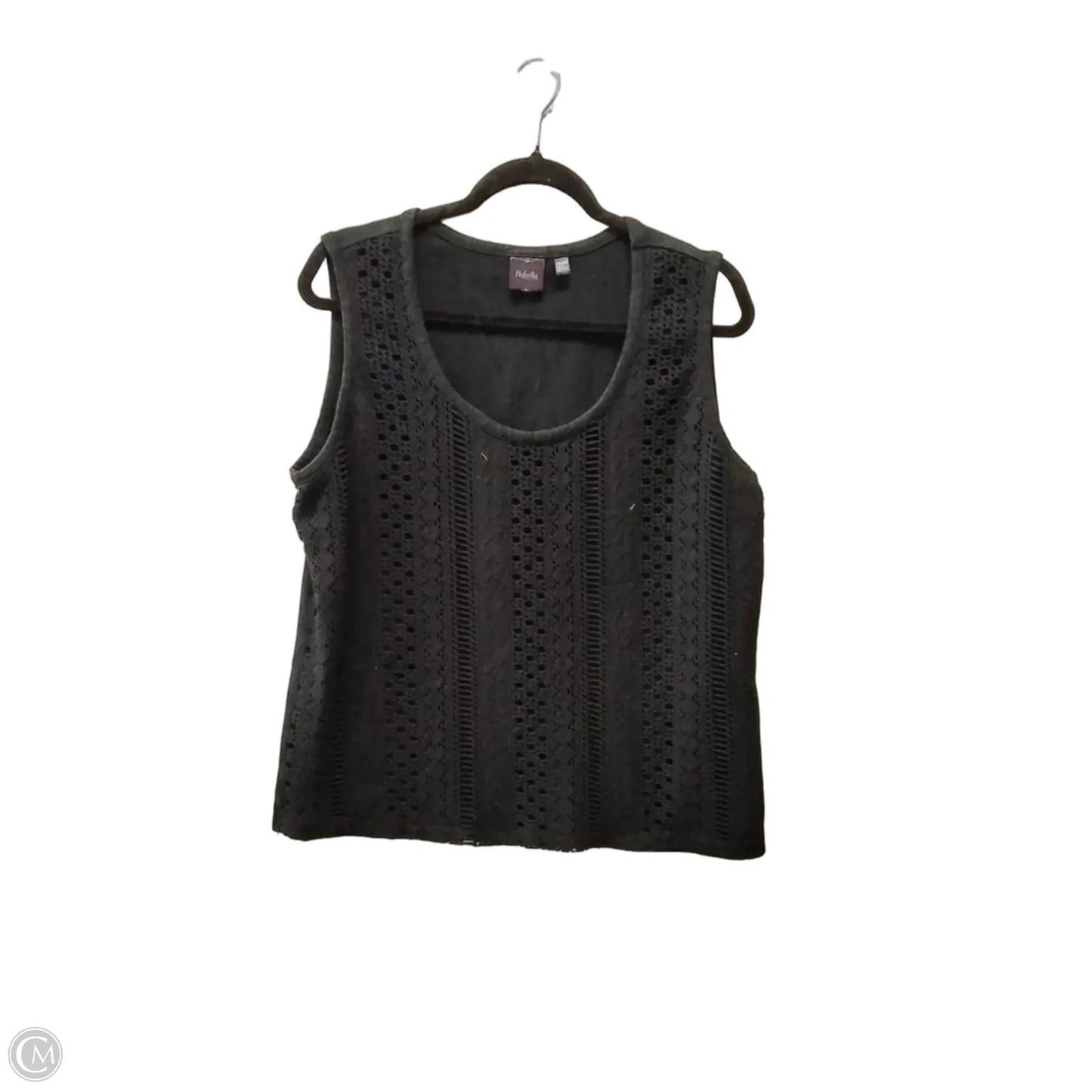 Tank Top By Rafaella In Black, Size: Xxl