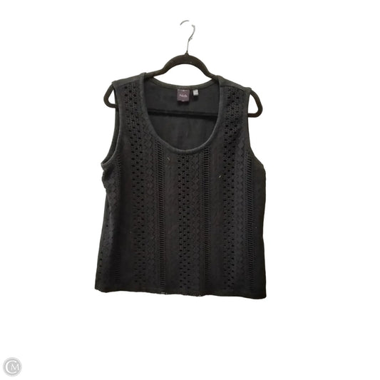 Tank Top By Rafaella In Black, Size: Xxl