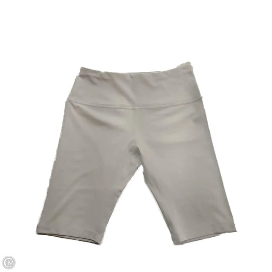Athletic Shorts By Clothes Mentor In White, Size: M