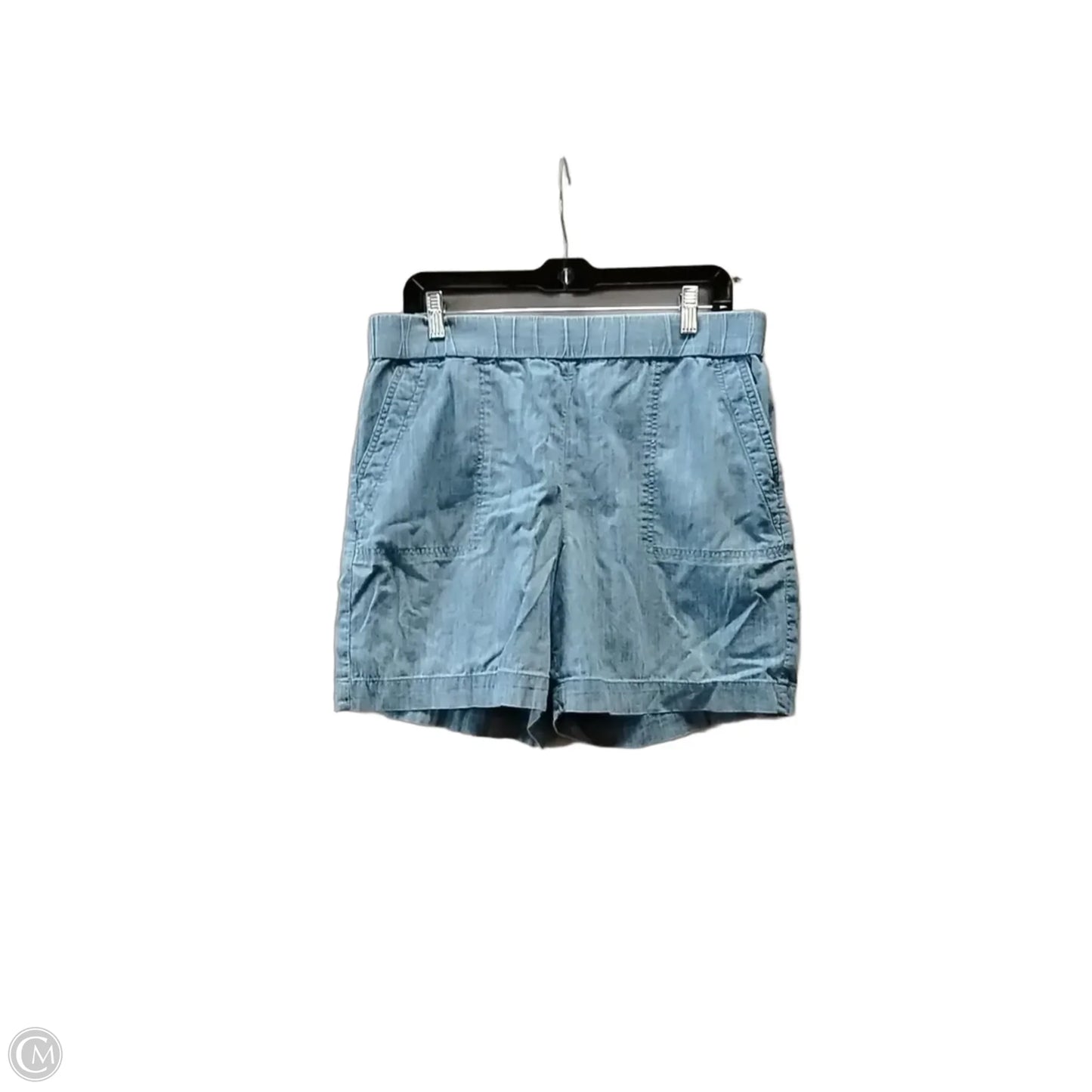 Shorts By Talbots In Blue Denim, Size: L