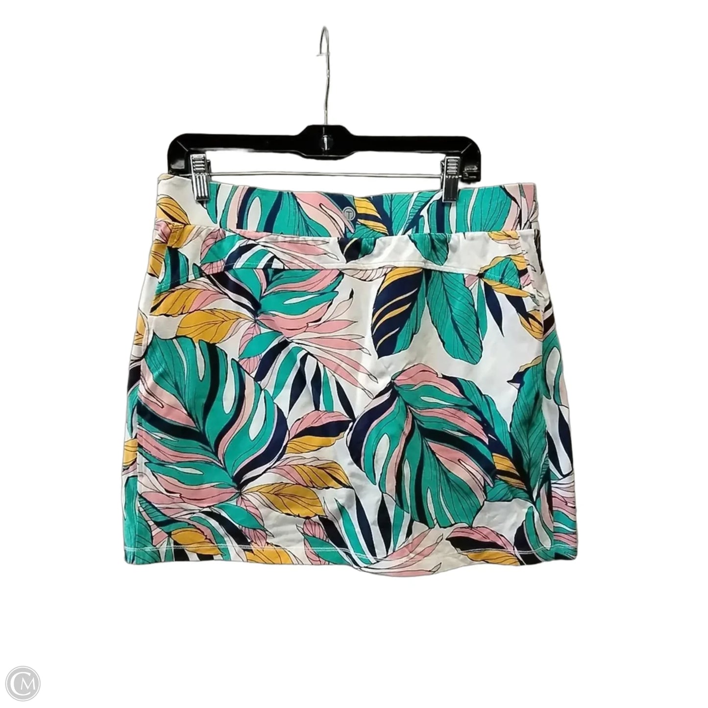Skort By Talbots In Floral Print, Size: L