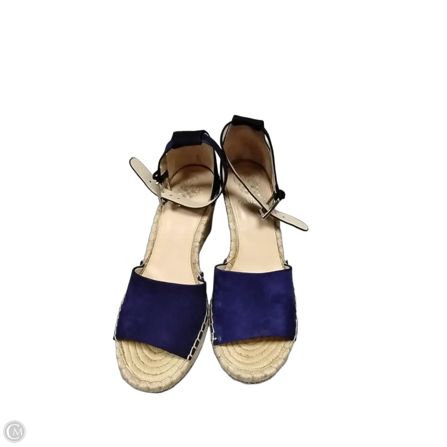Shoes Heels Wedge By Vince Camuto In Blue, Size: 10