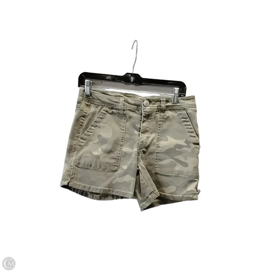 Shorts By Seven 7 In Camouflage Print, Size: 4