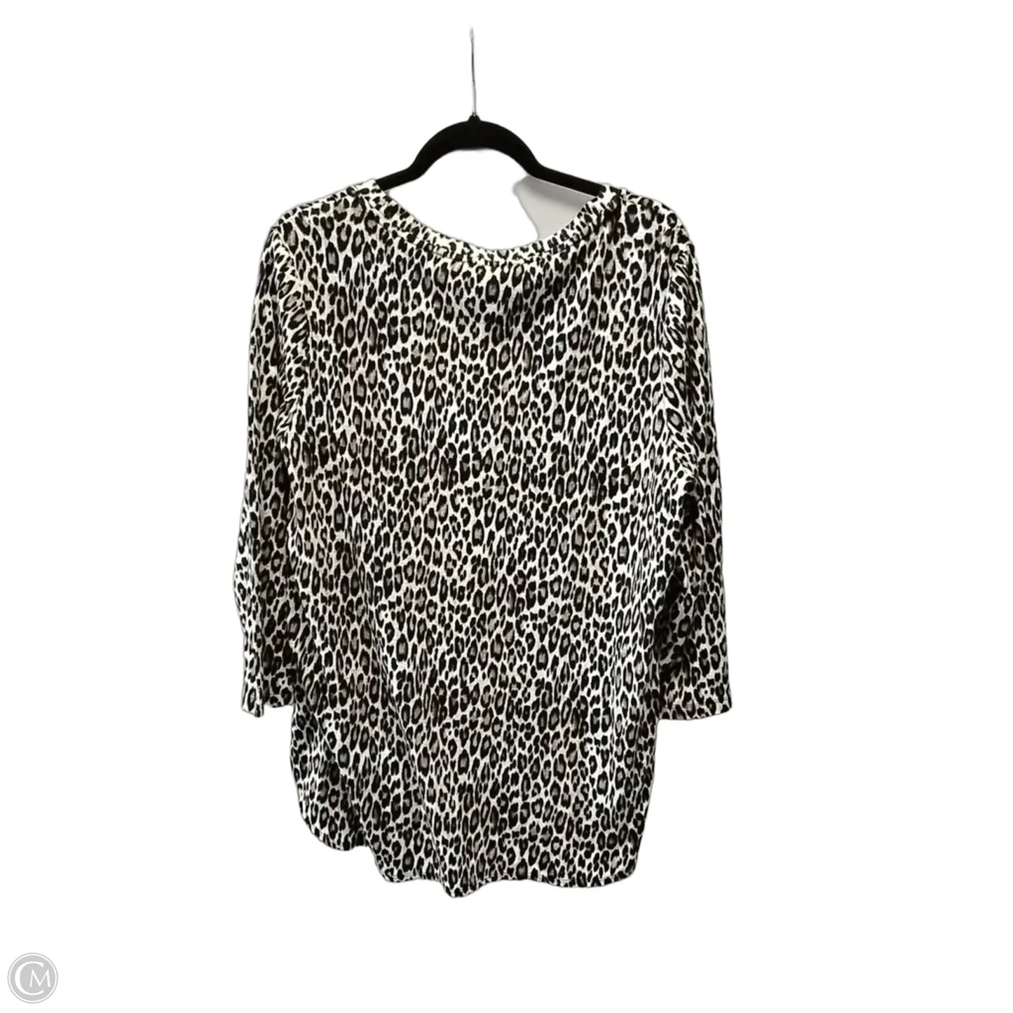 Top Long Sleeve By Tommy Bahama In Animal Print, Size: Xl