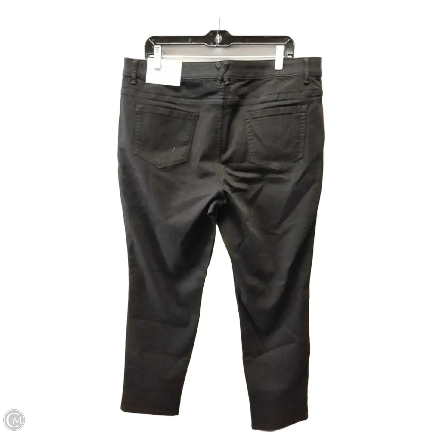Jeans Skinny By Christopher And Banks In Black, Size: 16