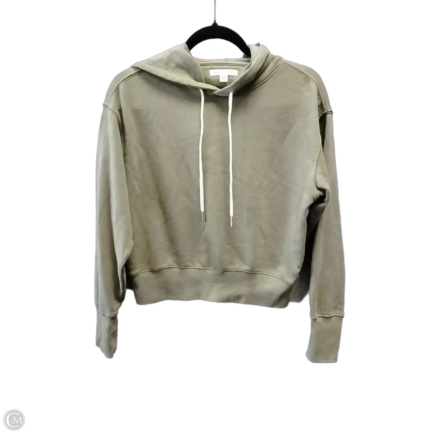 Sweatshirt Hoodie By Free Assembly In Green, Size: Xs