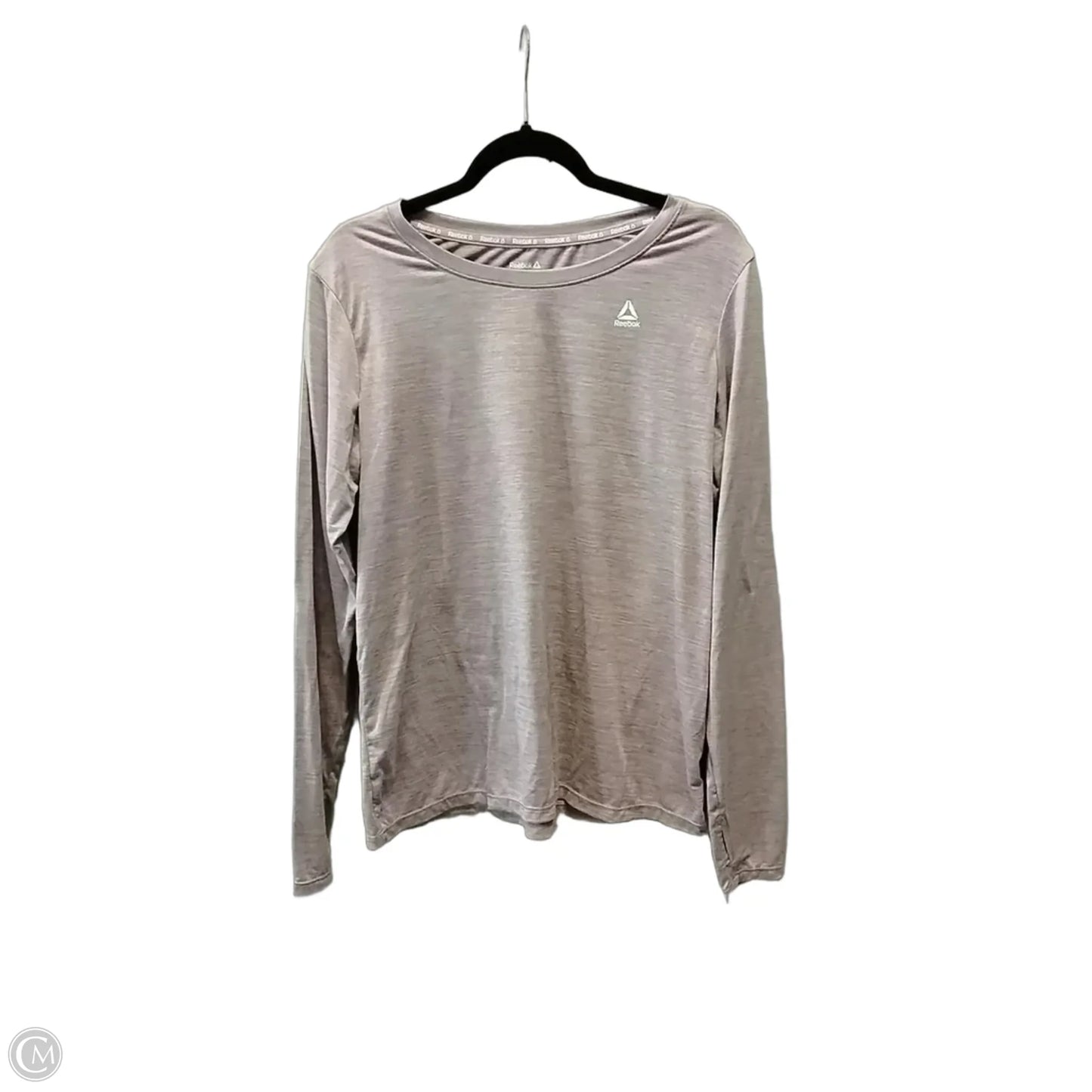 Top Long Sleeve By Reebok In Purple, Size: Xl
