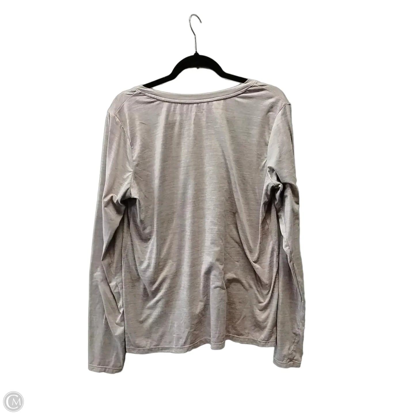Top Long Sleeve By Reebok In Purple, Size: Xl