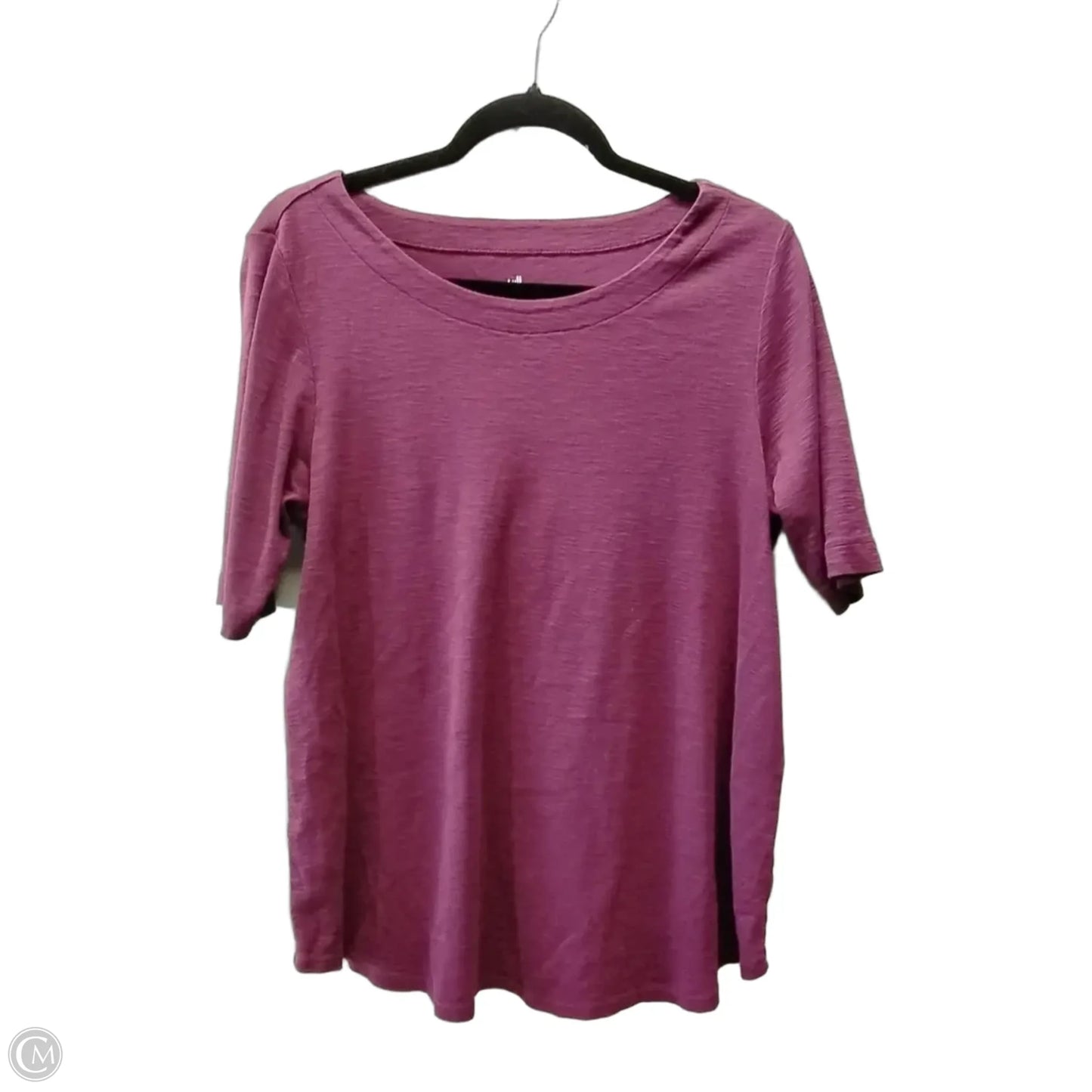 Top Short Sleeve By J. Jill In Red, Size: L