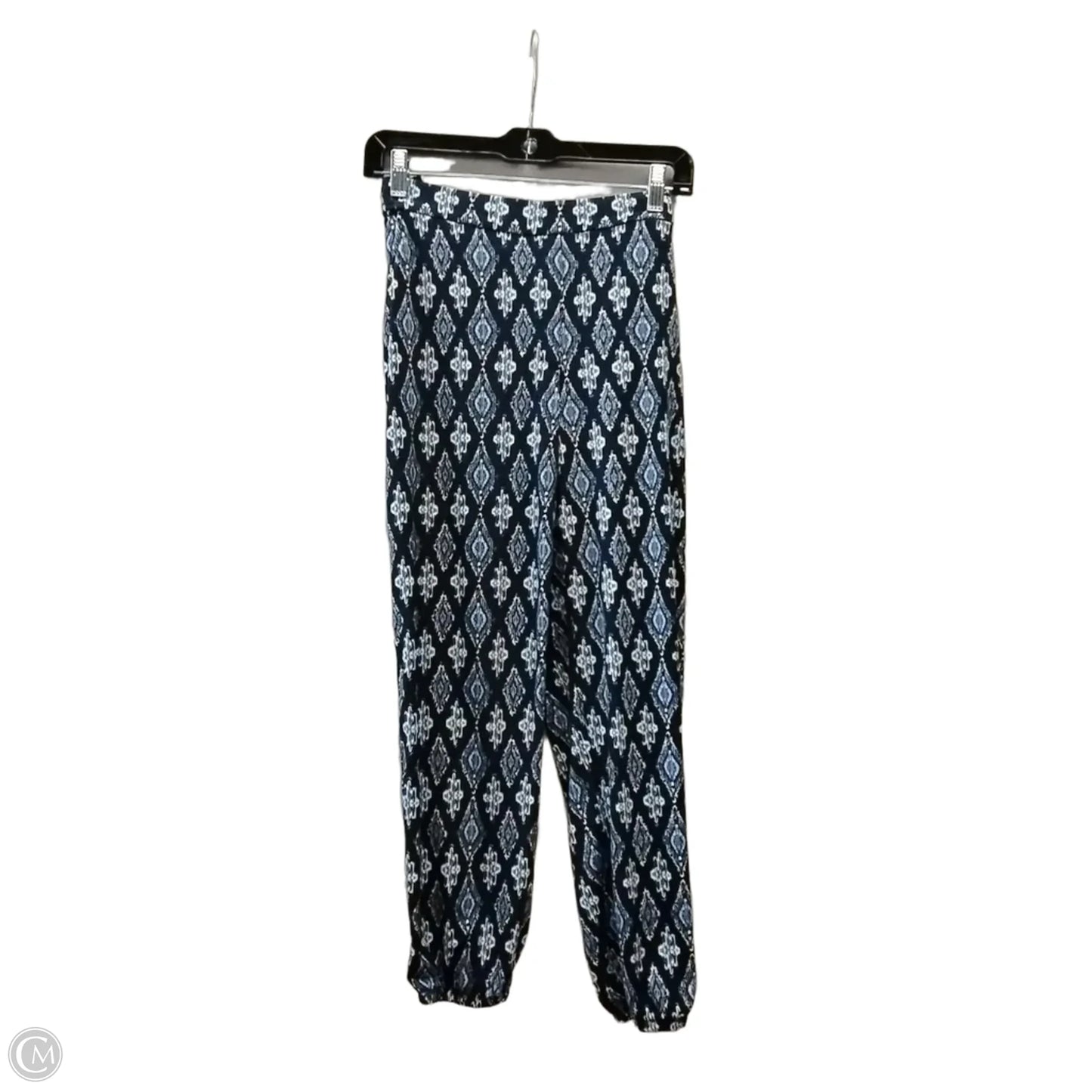Pants Lounge By White House Black Market In Geometric Pattern, Size: M