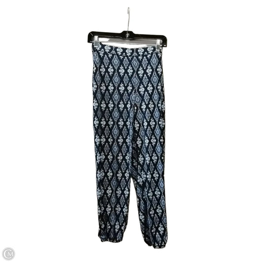 Pants Lounge By White House Black Market In Geometric Pattern, Size: M