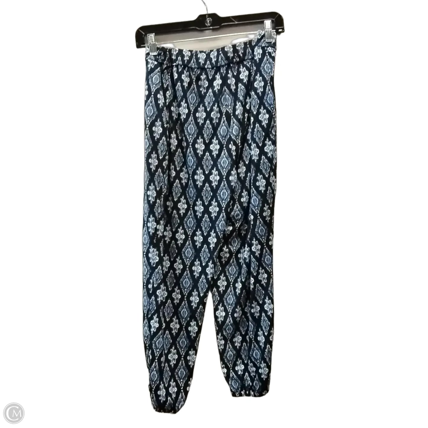 Pants Lounge By White House Black Market In Geometric Pattern, Size: M