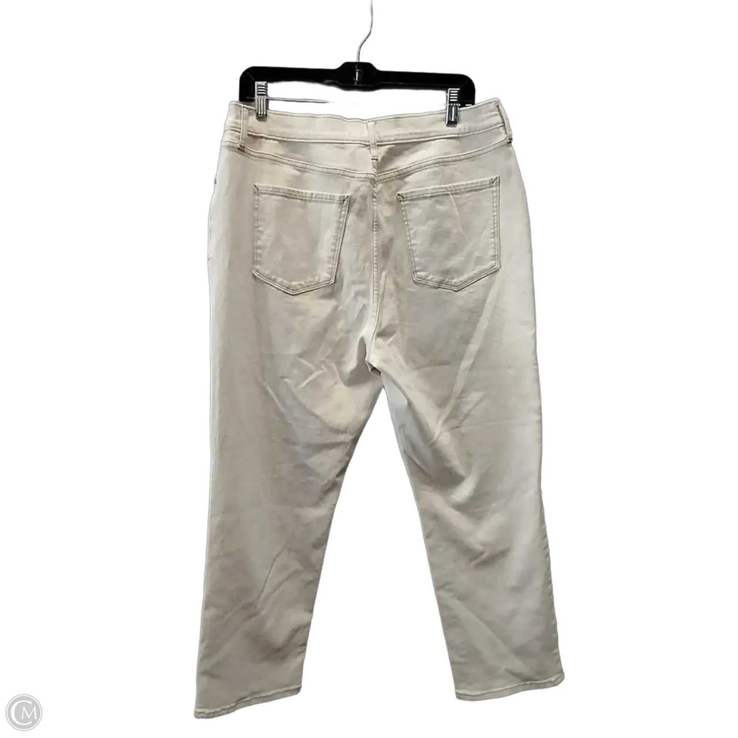 Jeans Straight By Ana In Beige, Size: 16