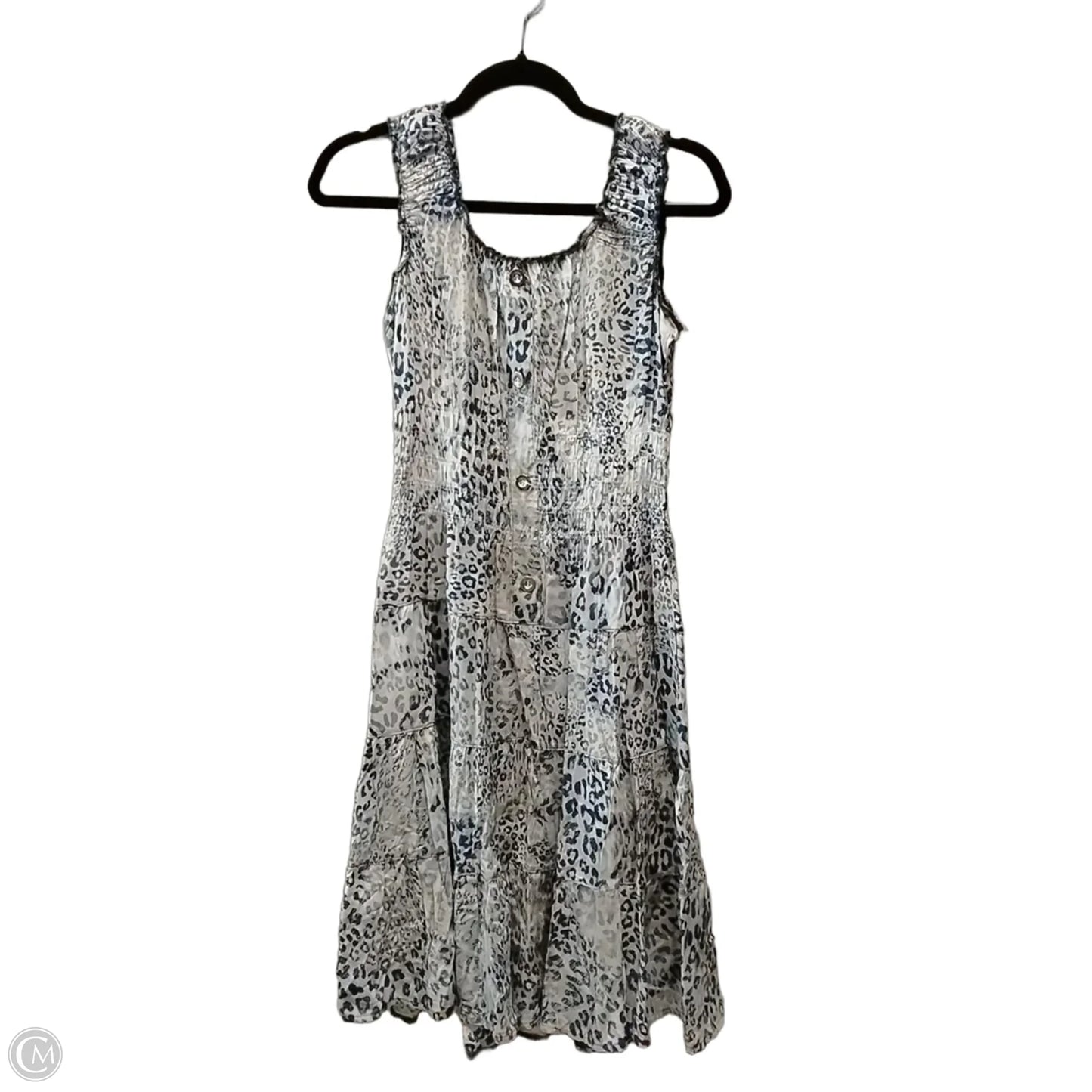 Dress Casual Short By Lapis In Blue, Size: M