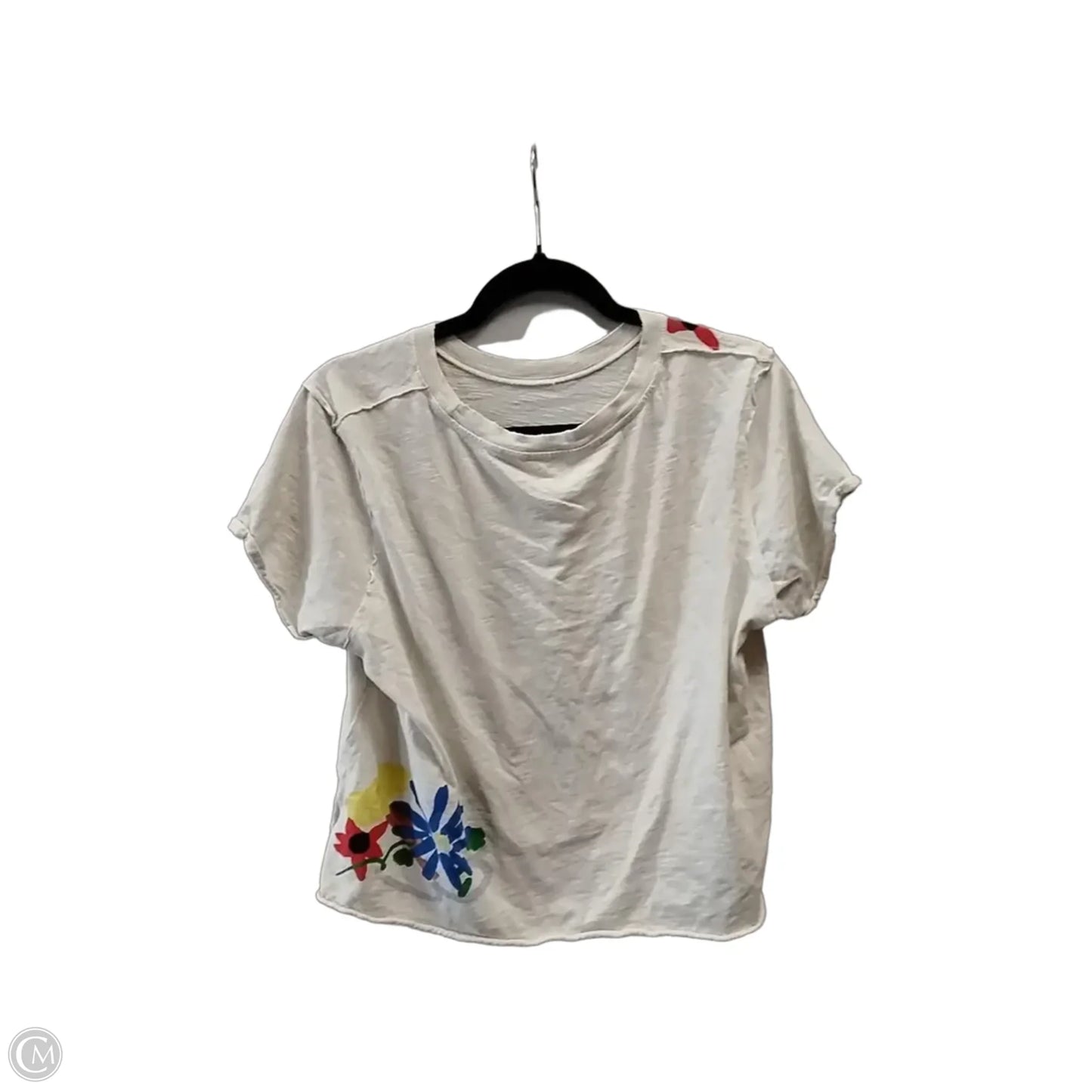 Top Short Sleeve By Maeve In Floral Print, Size: M