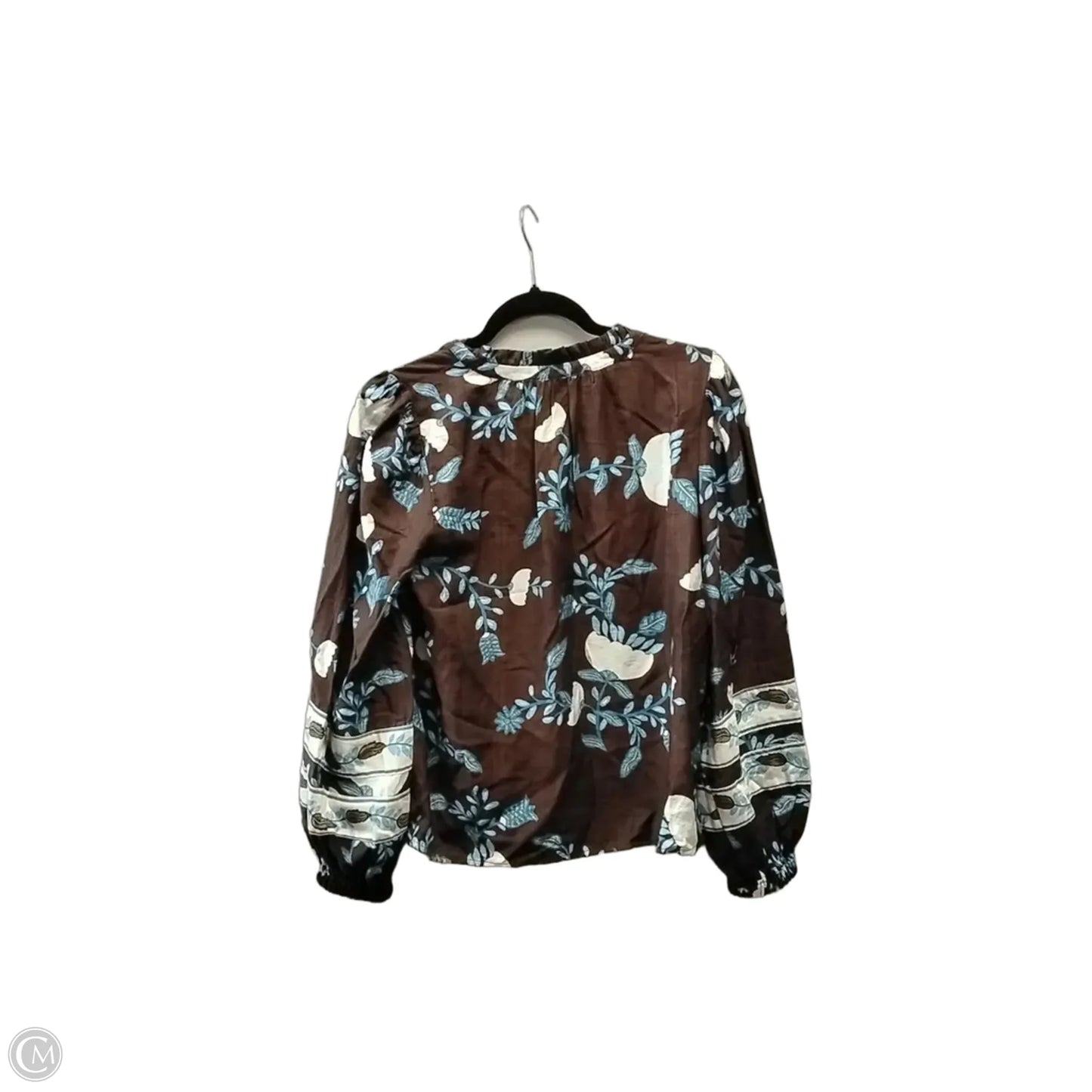 Top Long Sleeve By Loft In Brown, Size: Sp