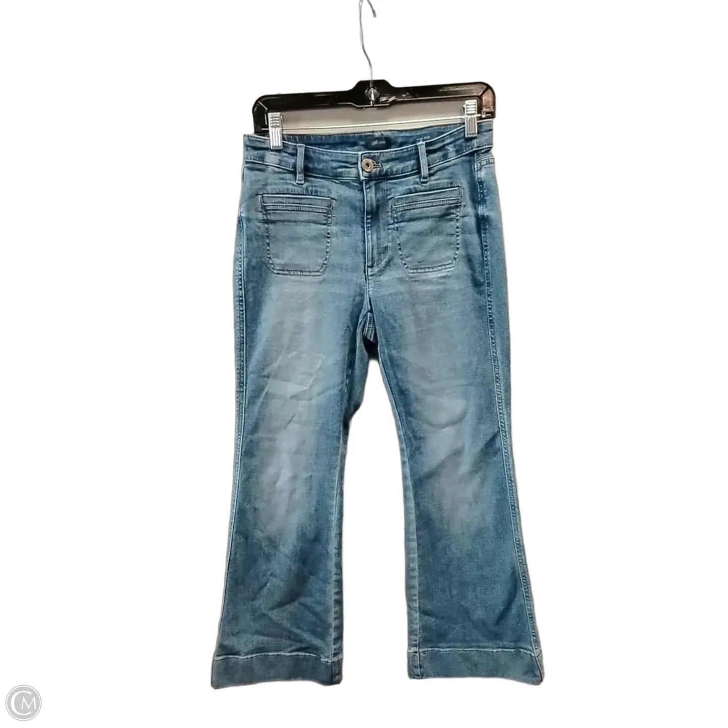 Jeans Flared By J. Jill In Blue Denim, Size: 6