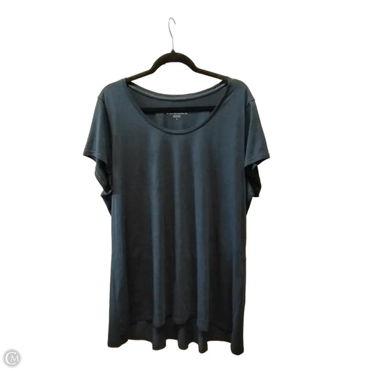 Top Short Sleeve Basic By Pure Jill In Black, Size: Xl