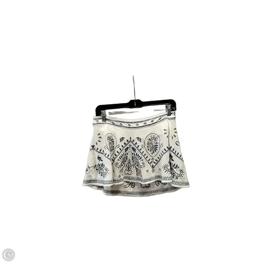 Skirt Mini & Short By Free People In Ivory, Size: Xs
